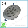 9w high brightness, led ceiling lights, CE & ROHS